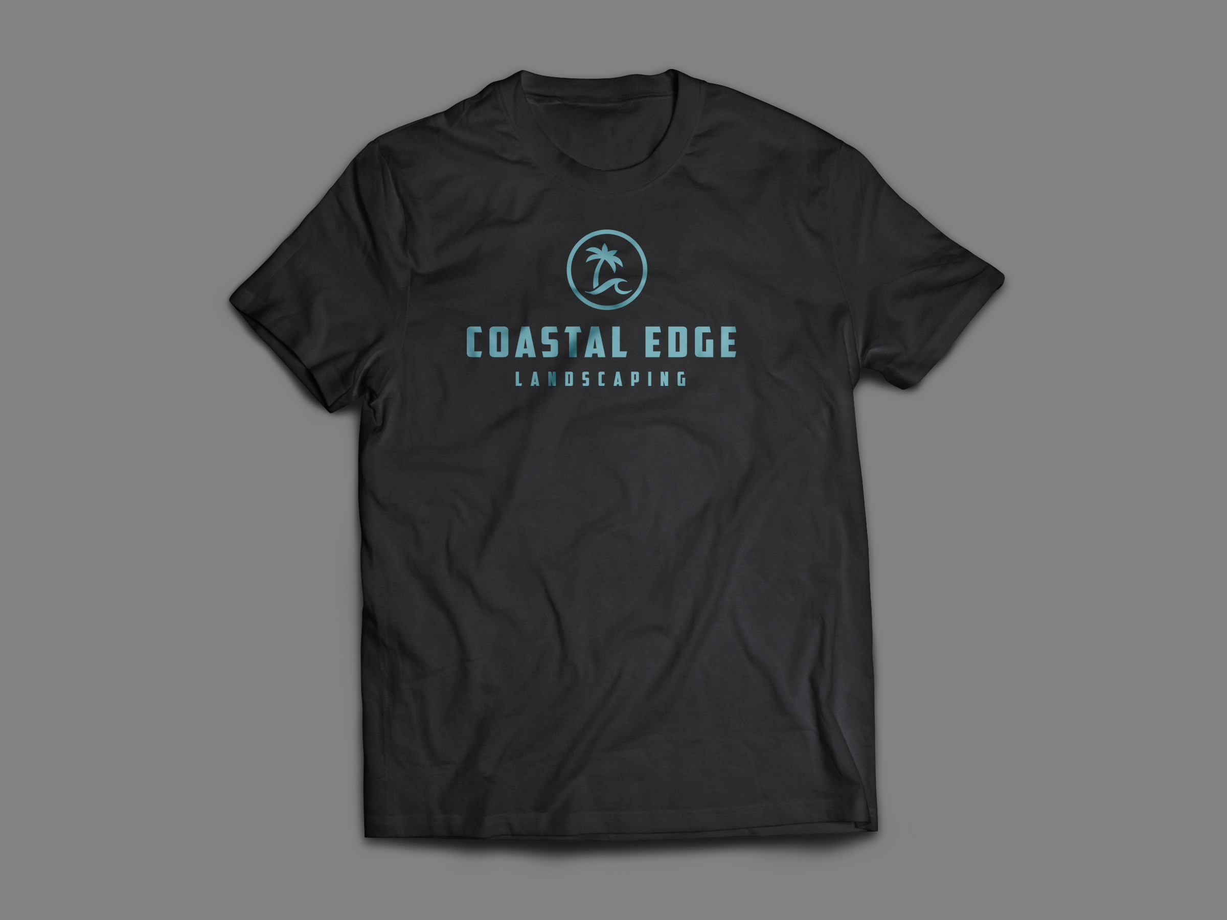 Logo on Coastal Edge Shirt