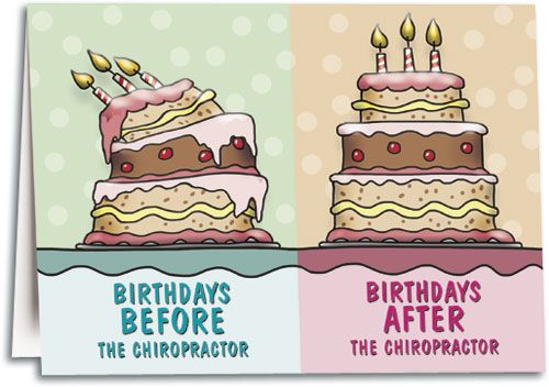 chiropractic birthday card